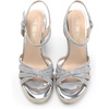 image:imageDREAM PAIRS Wedge Sandals for Women Dressy Summer Platform Espadrille Strappy Casual Braided Heels Comfortable with Open Toe and Ankle StrapSilverglitter