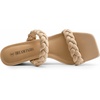 image:imageDREAM PAIRS Womens Braided Straps Wedge Slide SandalsNude