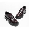 image:imageDREAM PAIRS Womens Chunky Loafers Platform Comfortable SlipOn Dressy Business Casual Fashion Outfit Loafer ShoesBurgundy