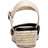 image:imageDREAM PAIRS Womens Closed Toe Elastic Ankle Strap Espadrilles Wedge SandalsBlack