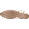 image:imageDREAM PAIRS Womens Closed Toe Elastic Ankle Strap Espadrilles Wedge SandalsCreamyWhite