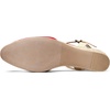 image:imageDREAM PAIRS Womens Closed Toe Elastic Ankle Strap Espadrilles Wedge SandalsRed
