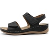 image:imageDREAM PAIRS Womens Comfortable Dressy Flats Sandals Open Toe One Band Casual Walking Sandals for SummerBlack