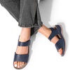 image:imageDREAM PAIRS Womens Comfortable Dressy Flats Sandals Open Toe One Band Casual Walking Sandals for SummerNavy