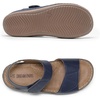 image:imageDREAM PAIRS Womens Comfortable Dressy Flats Sandals Open Toe One Band Casual Walking Sandals for SummerNavy