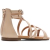 image:imageDREAM PAIRS Womens Dressy Gladiator Summer Cross Strappy Sandals Comfort Flat Casual Beach Fisherman Thong sandalsNude