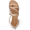 image:imageDREAM PAIRS Womens Dressy Gladiator Summer Cross Strappy Sandals Comfort Flat Casual Beach Fisherman Thong sandalsNude