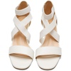 image:imageDREAM PAIRS Womens Elastic Ankle Strap Low Wedge Sandals Comfortable Dressy Heels for Summer Formal and Special OccasionsWhite