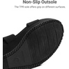image:imageDREAM PAIRS Womens Elastic Ankle Strap Open Toe Platform Wedge Sandals Comfortable Summer ShoesBlack