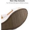image:imageDREAM PAIRS Womens Elastic Ankle Strap Open Toe Platform Wedge Sandals Comfortable Summer ShoesWhite