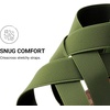 image:imageDREAM PAIRS Womens Elastic Ankle Strap Sandals Gladiator Strappy Low Wedges SandalsArmyGreen