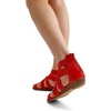 image:imageDREAM PAIRS Womens Elastic Ankle Strap Sandals Gladiator Strappy Low Wedges SandalsRed