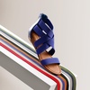 image:imageDREAM PAIRS Womens Elastic Ankle Strap Sandals Gladiator Strappy Low Wedges SandalsRoyalBlue