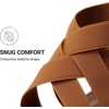 image:imageDREAM PAIRS Womens Elastic Ankle Strap Sandals Gladiator Strappy Low Wedges SandalsTan