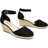 image:imageDREAM PAIRS Womens Espadrilles Closed Toe Ankle Strap Dressy Platform Wedge SandalsBlack1