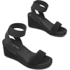 image:imageDREAM PAIRS Womens Nini Ankle Strap Platform Wedge SandalsBlack