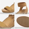 image:imageDREAM PAIRS Womens Nini Ankle Strap Platform Wedge SandalsCamel