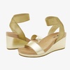 image:imageDREAM PAIRS Womens Nini Ankle Strap Platform Wedge SandalsGoldPu