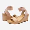 image:imageDREAM PAIRS Womens Nini Ankle Strap Platform Wedge SandalsNude