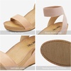 image:imageDREAM PAIRS Womens Nini Ankle Strap Platform Wedge SandalsNude