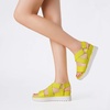 image:imageDREAM PAIRS Womens Open Toe Ankle Strap Platform Wedge SandalsNeonLime
