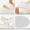 image:imageDREAM PAIRS Womens Open Toe Ankle Strap Platform Wedge SandalsWhite