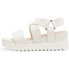 image:imageDREAM PAIRS Womens Open Toe Ankle Strap Platform Wedge SandalsWhite