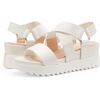 image:imageDREAM PAIRS Womens Open Toe Ankle Strap Platform Wedge SandalsWhite