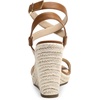 image:imageDREAM PAIRS Womens Open Toe Espadrilles Dressy Platform Sandals Buckle Ankle Strap Stylish Wedges Summer Dressy SandalsBrownpu