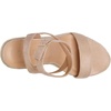 image:imageDREAM PAIRS Womens Open Toe Espadrilles Dressy Platform Sandals Buckle Ankle Strap Stylish Wedges Summer Dressy SandalsNudeSuede