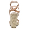 image:imageDREAM PAIRS Womens Open Toe Espadrilles Dressy Platform Sandals Buckle Ankle Strap Stylish Wedges Summer Dressy SandalsNudeSuede