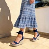 image:imageDREAM PAIRS Womens Open Toe Espadrilles Wedges Tie Lace Up Cute Ankle Strap Platform Sandals Dressy ShoesNavy