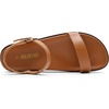 image:imageDREAM PAIRS Womens Open Toe Flat Sandals Cute One Band Comfort Arch Support SandalsBrown