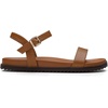 image:imageDREAM PAIRS Womens Open Toe Flat Sandals Cute One Band Comfort Arch Support SandalsBrown