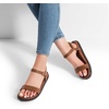 image:imageDREAM PAIRS Womens Open Toe Flat Sandals Cute One Band Comfort Arch Support SandalsBrown
