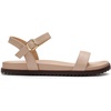 image:imageDREAM PAIRS Womens Open Toe Flat Sandals Cute One Band Comfort Arch Support SandalsNude