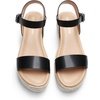 image:imageDREAM PAIRS Womens Platform Espadrilles Wedge Sandals Comfortable Open Toe One Band Sandals for Women Dressy Casual SummerBlack