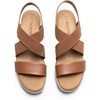 image:imageDREAM PAIRS Womens Platform Espadrilles Wedge Sandals Slip on Elastic Ankle Strap Sandals for Women Casual Dressy SummerCamelpu