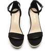 image:imageDREAM PAIRS Womens Platform Wedges Sandals Comfortable Open Toe Espadrilles Sandals Dressy Buckle Ankle Strap Summer ShoesBlack
