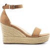 image:imageDREAM PAIRS Womens Platform Wedges Sandals Comfortable Open Toe Espadrilles Sandals Dressy Buckle Ankle Strap Summer ShoesKhaki
