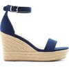 image:imageDREAM PAIRS Womens Platform Wedges Sandals Comfortable Open Toe Espadrilles Sandals Dressy Buckle Ankle Strap Summer ShoesNavy
