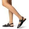 image:imageDREAM PAIRS Womens Slingback Ballet Flats Pointed Toe Buckle Comfortable Dress Slipon Flat ShoesBlack