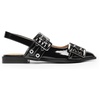 image:imageDREAM PAIRS Womens Slingback Ballet Flats Pointed Toe Buckle Comfortable Dress Slipon Flat ShoesBlack