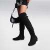 image:imageDREAM PAIRS Womens Suede Over The Knee Thigh High Winter BootsBlackp