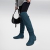image:imageDREAM PAIRS Womens Suede Over The Knee Thigh High Winter BootsBlue