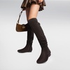 image:imageDREAM PAIRS Womens Suede Over The Knee Thigh High Winter BootsBrown