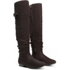 image:imageDREAM PAIRS Womens Suede Over The Knee Thigh High Winter BootsBrown