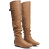 image:imageDREAM PAIRS Womens Suede Over The Knee Thigh High Winter BootsCamelPu
