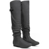 image:imageDREAM PAIRS Womens Suede Over The Knee Thigh High Winter BootsGrey