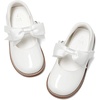 image:imageDREAM PAIRS Girls Mary Jane Shoes  Toddler School Uniform Dress Shoes Wide Toe Ballet Flats with Detachable Bow for Little KidsWhite